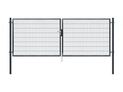 dvoukridla brana pilofor super antracit mala