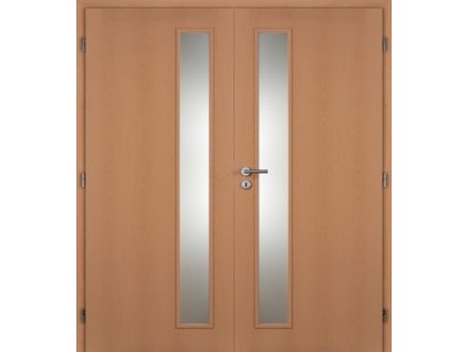 13108 19 interierove dvere DOORNITE kasirovane 185 cm vertika sklo dvoukridle