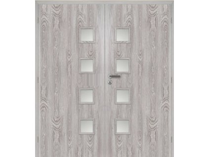 13435 5 interierove dvere folie DOORNITE 180 cm giga sklo dvoukridle