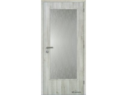 13567 7 DOORNITE dvere interierove 70 cm sklo 3 4 laminovane dtd