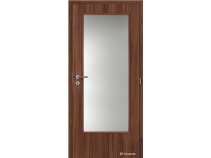 Masonite dveře interierové 60 cm sklo 3/4 laminované DTD