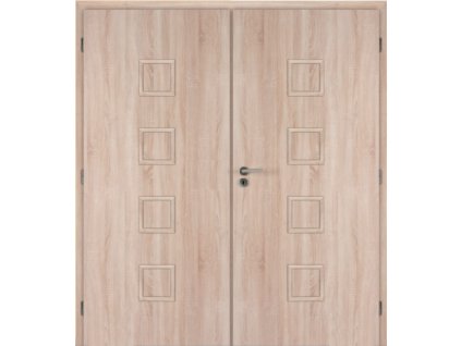 13732 6 DOORNITE dvere interierove 160 cm folie quadra dvoukridle laminovane