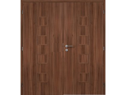 13738 2 DOORNITE dvere interierove 125 cm folie quadra dvoukridle laminovane