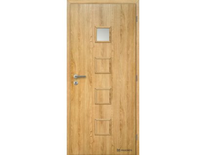 Dveře MASONITE interiérové 70 cm QUADRA 1 laminované