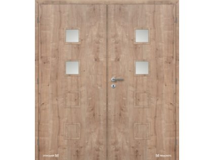 Interiérové dveře CPL lamino MASONITE 145 cm QUADRA 2