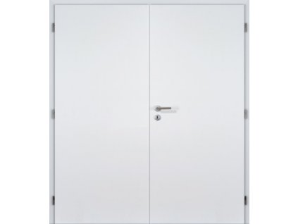Protipožární dveře 125 cm hladké bílé Masonite LUME EXTRA