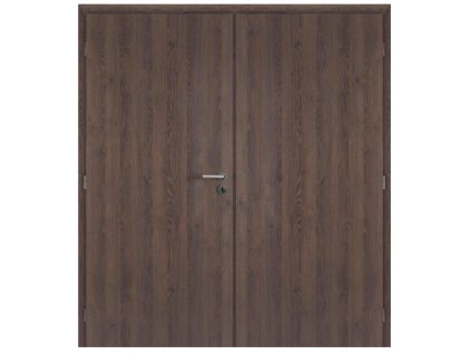 Dvoukřídlé dveře interiérové 165 cm CPL laminát Deluxe DTD DOORNITE