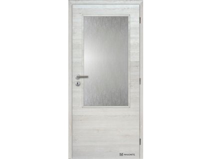 Dveře interiérové 2/3 sklo 90 cm CPL laminát Deluxe DTD DOORNITE