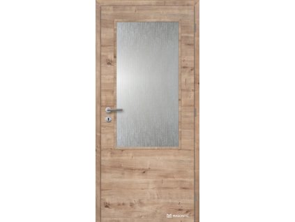 Dveře interiérové 2/3 sklo 100 cm CPL laminát Deluxe DTD DOORNITE