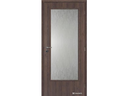 Dveře interiérové 3/4 sklo 80 cm CPL laminát Deluxe DTD DOORNITE