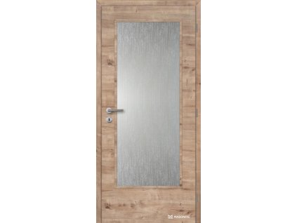 Dveře interiérové 3/4 sklo 100 cm CPL laminát Deluxe DTD DOORNITE