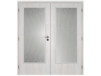 Dveře interiérové 3/4 sklo 125 cm CPL laminát Deluxe DTD DOORNITE