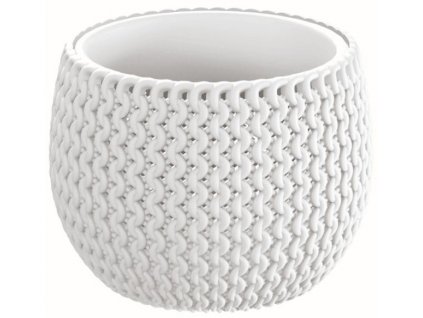 Květináč s vkladem SPLOFY BOWL 18 cm bílý