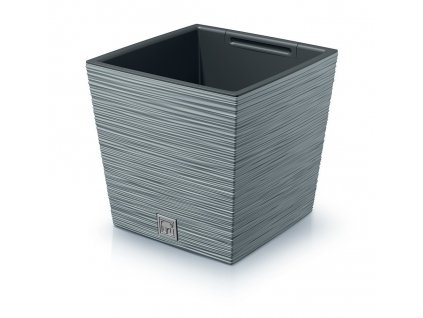 Květináč FURU SQUARE LOW 24 cm beton