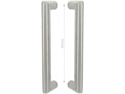 32326 madlo na dvere nerezove 30 cm inox d par