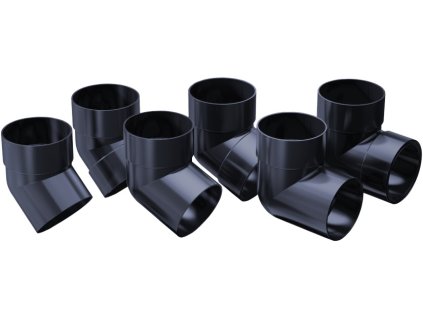 73582 2 koleno pro okapovy svod proaqua ral 7016 antracit