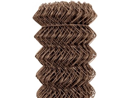 59703 1 ctyrhranne pletivo ideal kompakt 100 cm poplastovane nezapletene 25 m hnede