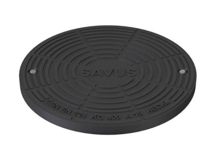 poklop pochozi savus a15 litinovy dn400 cerny