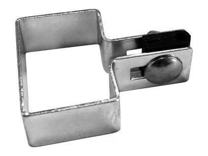 21349 prichytka plotoveho panelu pilofor pro sloupek pilodel pozinkovana koncova 60 x 40 mm