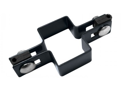 60432 prichytka plotoveho panelu pilofor pro sloupek pilodel poplastovana prubezna 60 x 40 mm antracit