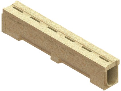 odvodnovaci polymerbetonovy zlab vodaland mono c250 sterbinovy 1000 x 140 x 200 mm