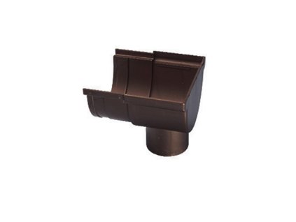 kotlik pro okap rinnex 330 mm 80 mm plastovy ral 8017 hnedy