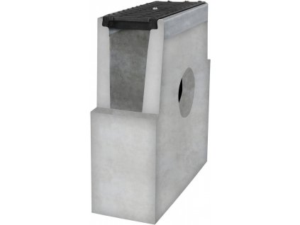 sberna betonova vpust bielbet c250 s litinovou mrizi 333 x 145 x 450 mm 180 mm
