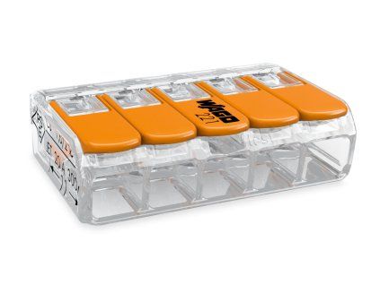 svorka wago compact 221 415 krabicova 5 x 0 2 4 mm s packou