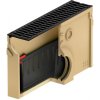 sberna polymerbetonova vpust aco euroself b125 s litinovou mrizi 500 x 118 x 305 mm