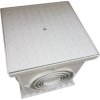 24262 2 poklop pojezdovy b125 pro revizni sachtu welldrain plastovy 200 x 200 mm sedy