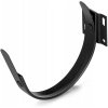 Hák čelový pro okapový žlab EVROMAT 250 mm pozinkovaný lakovaný RAL 9005 černý