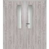 13069 18 dvere interierove DOORNITE 145 cm sklo vertikus dvoukridle