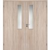 13069 20 dvere interierove DOORNITE 145 cm sklo vertikus dvoukridle