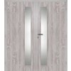 13105 20 interierove dvere DOORNITE kasirovane 180 cm vertika sklo dvoukridle