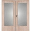13558 4 DOORNITE dvere interierove 125 cm sklo 3 4 dvoukridle dtd laminovane