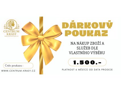 Poukaz Centrum krásy JAROMĚŘ 1500