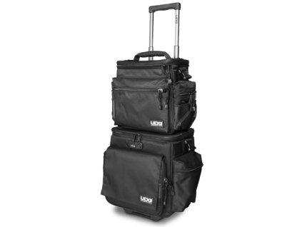 Ultimate SlingBag Trolley Set DeLuxe Black, orange inside MK2