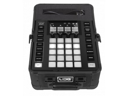 UDG Ultimate Pick Foam Flight Case Wolfmix W1 Black