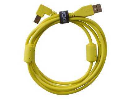 Ultimate Audio Cable USB 2.0 A-B Yellow Angled 3m