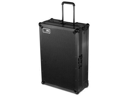 Ultimate Flight Case Multi Format XXL Black Plus (Laptop Shelf, Trolley + Wheels)