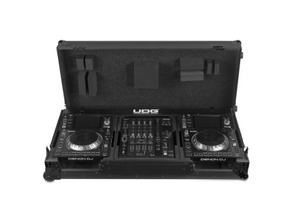 Ultimate Flight Case Denon Set SC5000/X1800 Black Plus (Wheels)