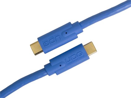 NUDG952 UDG Ultimate Audio Cable USB 3.2 C C Blue Straight 1,5m 01