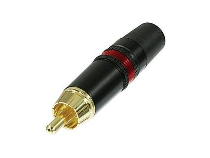 2840323 rean av nys373 2 cinch konektor zastrcka rovna polu 2 cerna cervena 1 ks