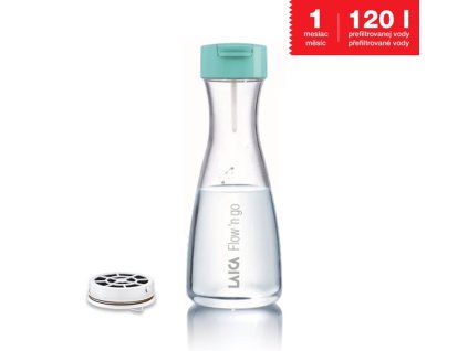 Laica Filtrační stolní lahev Flow´N GO - Vetro Glass