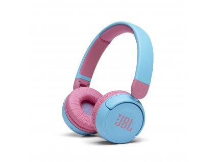 JBL JR 310BT Product Image Hero Skyblue