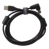 Ultimate Audio Cable USB 2.0 A-B Black Angled 1m