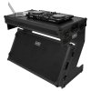 Ultimate Flight Case Portable Z-Style DJ Table Black Plus (Wheels)