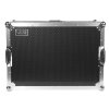 Ultimate Flight Case Scratch Silver Plus (Laptop shelf & wheels)