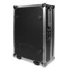 Ultimate Flight Case Scratch Silver Plus (Laptop shelf & wheels)