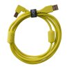 Ultimate Audio Cable USB 2.0 A-B Yellow Angled 2m